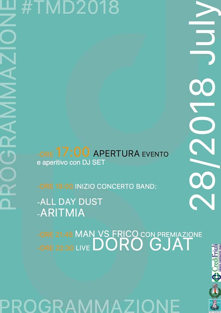 Torreano Music Day 2018  Special guest: Doro Gjat