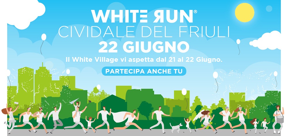 Cividale del Friuli si vestir di bianco con la White Run