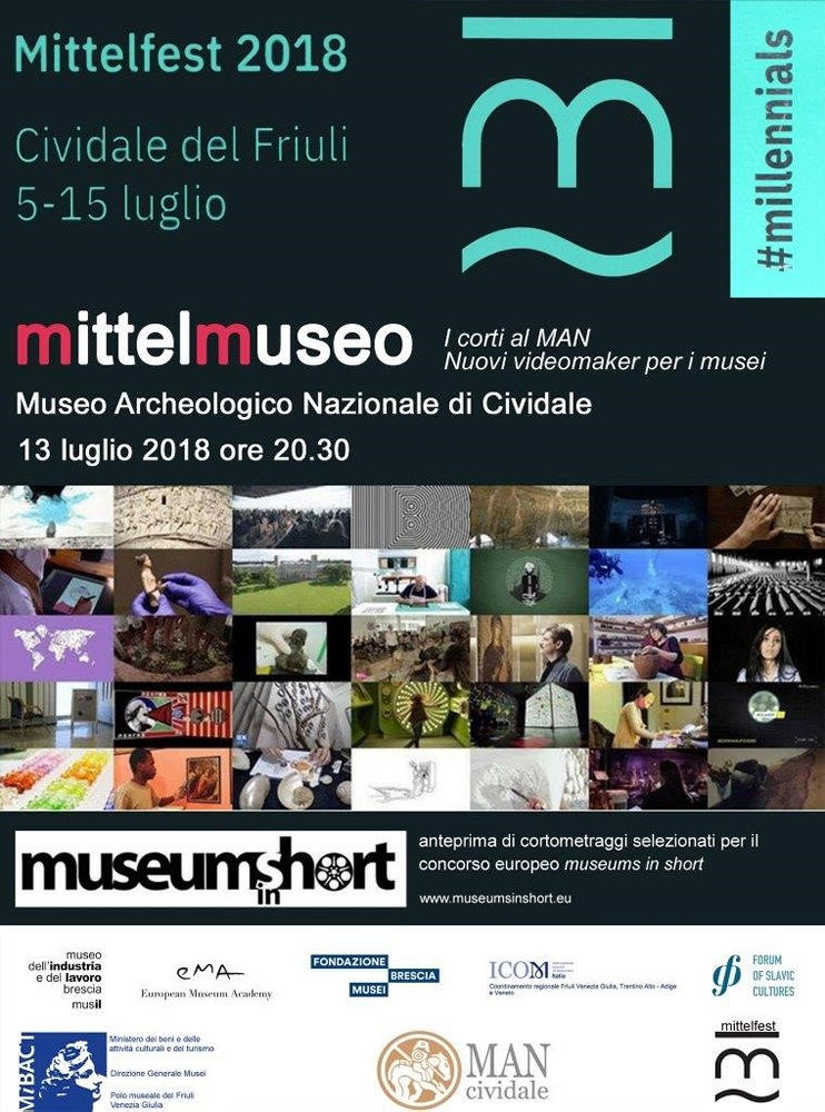 MAN Cividale, MittelMuseo, 13 luglio 2018 Museumsinshort