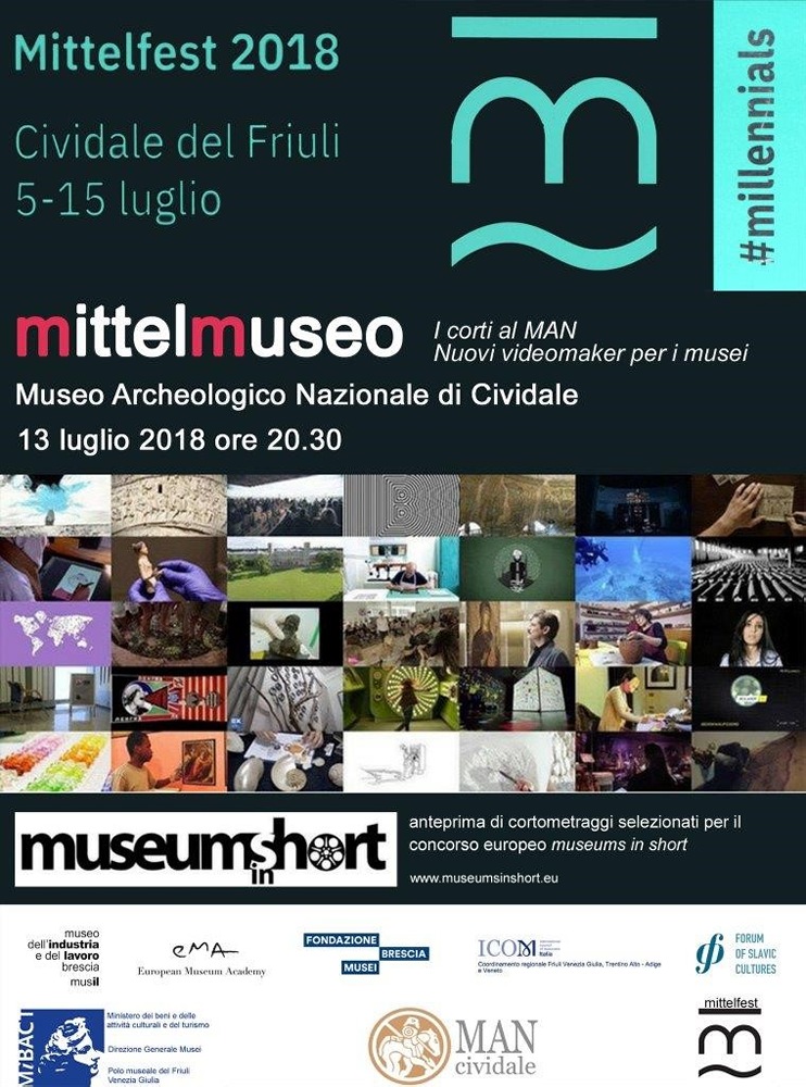 MAN Cividale, MittelMuseo, 13 luglio 2018 Museumsinshort MAN Cividale, MittelMuseo, 13 luglio 2018 Museumsinshort