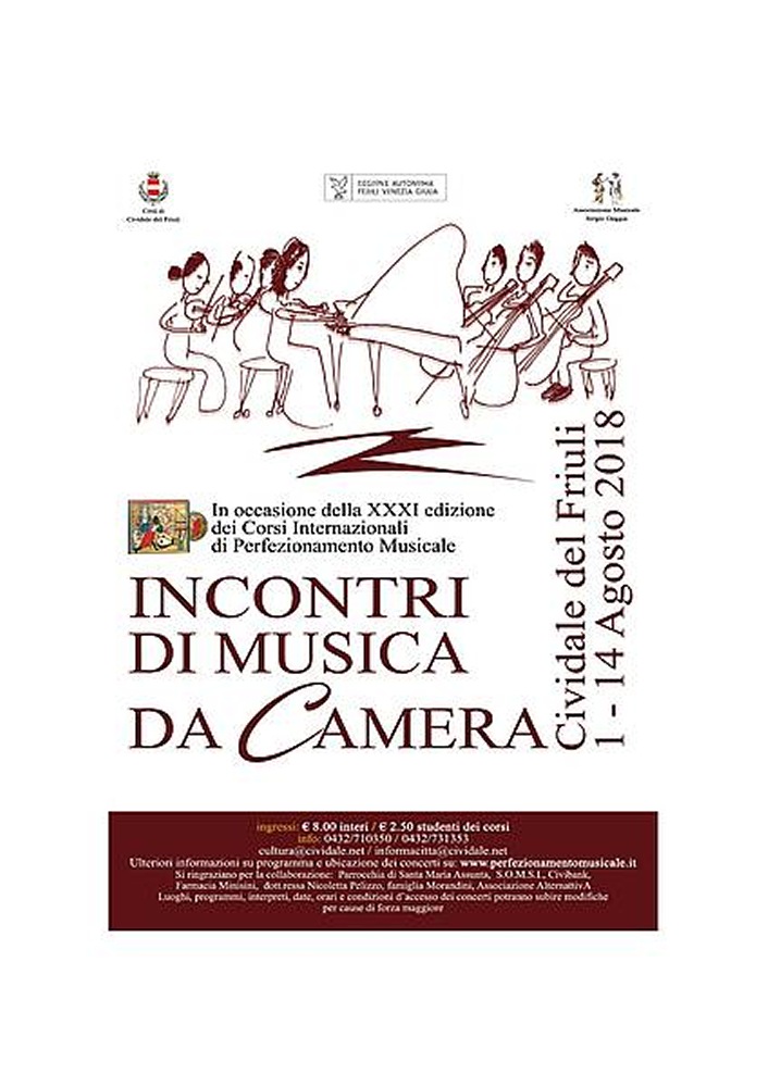 CIVIDALE DEL FRIULI: INCONTRI DI MUSICA DA CAMERA