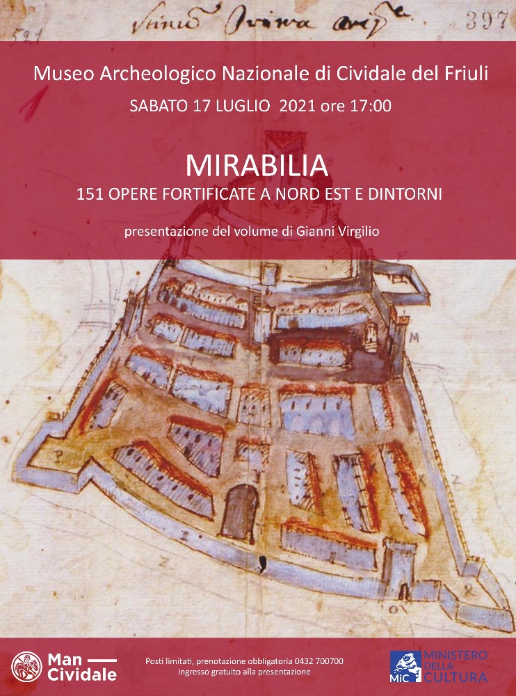 MIRABILIA – 151 OPERE FORTIFICATE A NORD EST E DINTORNI di Gianni Virgilio