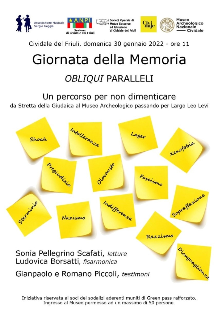 GIORNO DELLA MEMORIA 2022