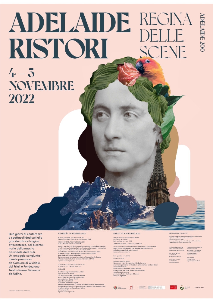 ADELAIDE, lo spettacolo in prima nazionale a Cividale del Friuli, il 4 novembre (ore 21, Teatro Ristori)