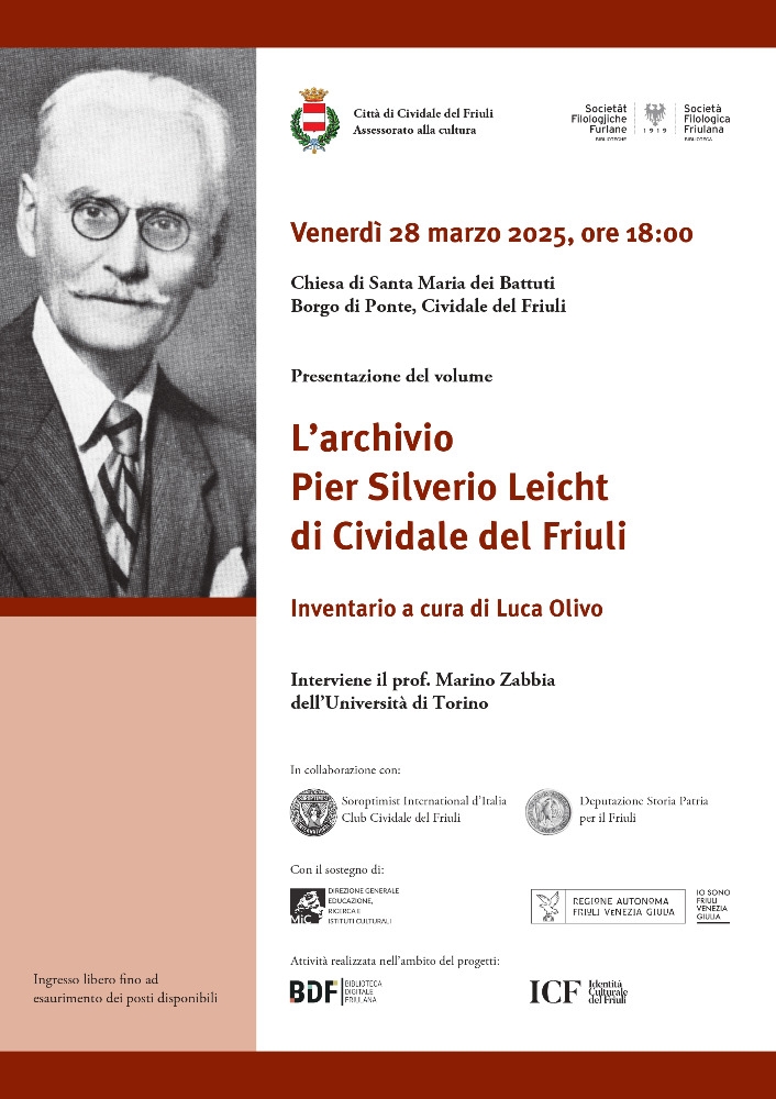 L’archivio Pier Silverio Leicht di Cividale del Friuli
