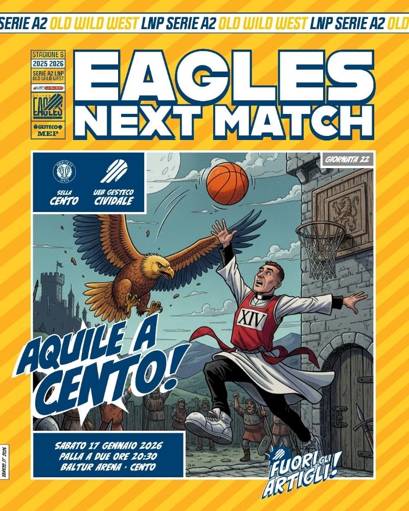 Eagles in trasferta a Cento