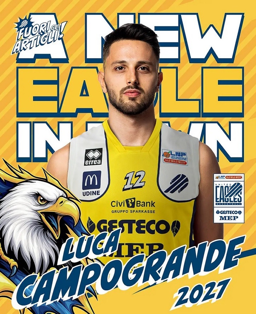 LUCA CAMPOGRANDE � UNA NUOVA AQUILA GIALLOBL�