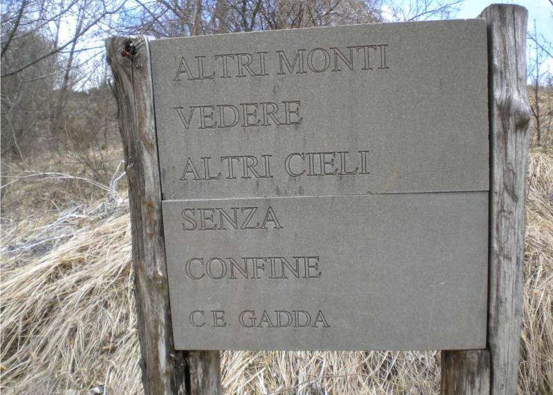 Percorsi letterari nelle Valli del Natisone: Passeggiata inedita  sui passi dello scrittore Carlo Emilio Gadda