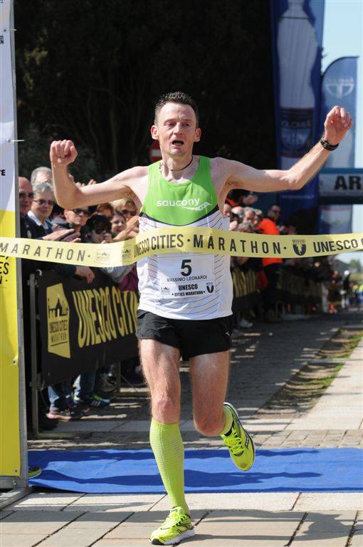 L'UNESCO CITIES MARATHON RESTA ITALIANA:TRIONFO DI LEONARDI, UNA FESTA LUNGA 42 KM - Comunicato Stampa