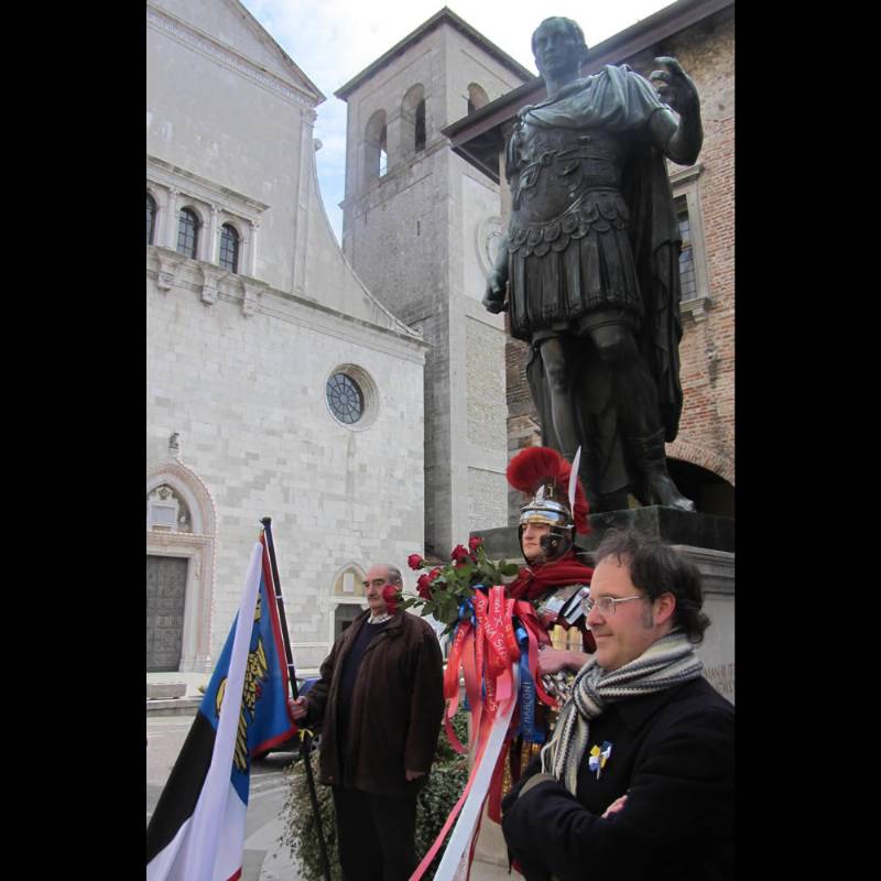 OMAGGIO CIVICO A GIULIO CESARE PADRE DEL FRIULI CUORE D''EUROPA - Domenica 15 marzo 2015 Cividale del Friuli